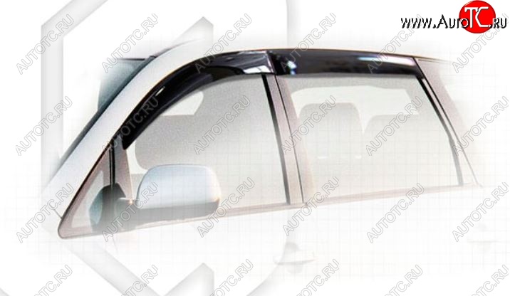 2 079 р. Дефлектора окон (M21-M26) CA-Plastic Toyota Ipsum ACM20 дорестайлинг (2001-2003) (Classic полупрозрачный, Без хром.молдинга)  с доставкой в г. Воронеж