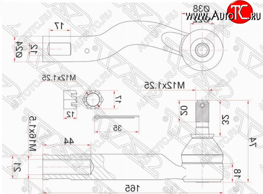 729 р. Правый наконечник рулевой тяги SAT Toyota Ipsum ACM20 дорестайлинг (2001-2003) с доставкой в г. Воронеж Увеличить фотографию 1 729 р. Правый наконечник рулевой тяги SAT Toyota Ipsum ACM20 дорестайлинг (2001-2003) с доставкой в г. Воронеж