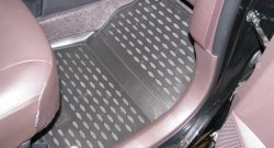 1 769 р. Коврики в салон Element 4 шт. (полиуретан)  Toyota IQ (2008-2016)  с доставкой в г. Воронеж. Увеличить фотографию 2