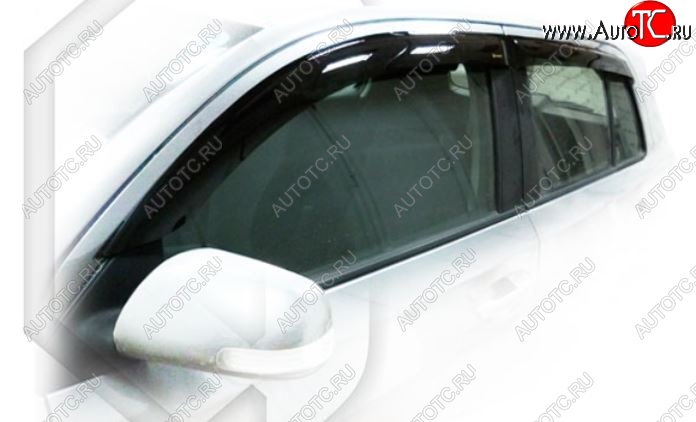 1 999 р. Дефлектора окон CA-Plastic  Toyota Ist  XP110 (2007-2016) (Classic полупрозрачный)  с доставкой в г. Воронеж