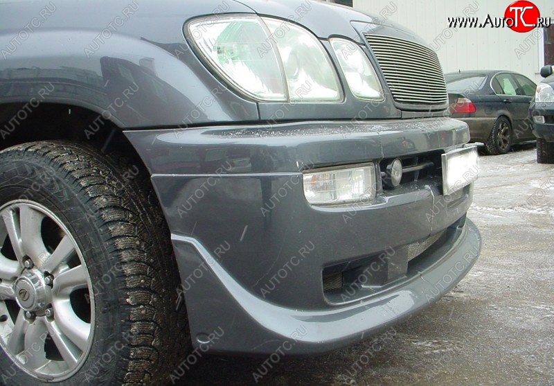 18 749 р. Накладка на передний бампер JAOS Toyota Land Cruiser 10 100 дорестайлинг (1998-2002) (Неокрашенная)  с доставкой в г. Воронеж