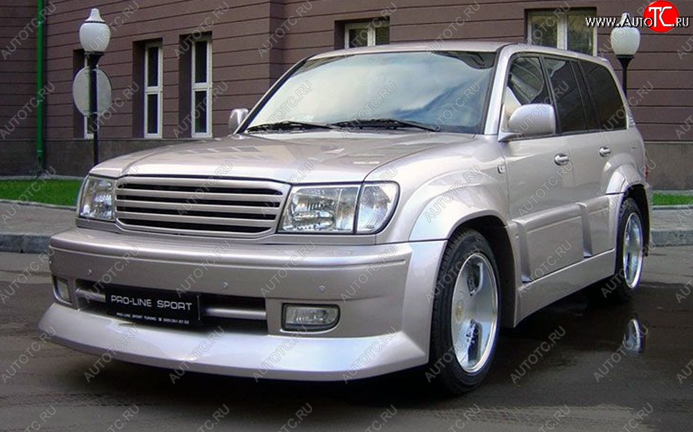 7 199 р. Решетка радиатора HUNTER Toyota Land Cruiser 100 дорестайлинг (1998-2002) (Неокрашенная)  с доставкой в г. Воронеж