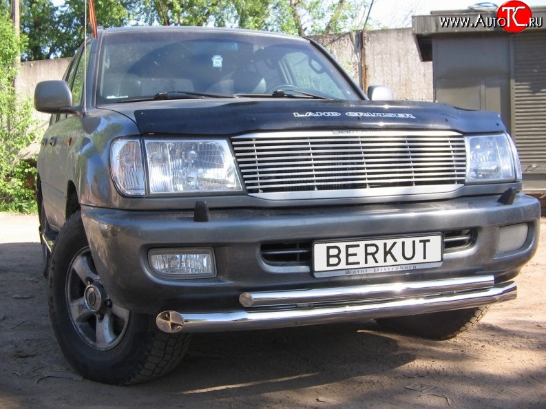 6 799 р. Декоративная вставка решетки радиатора Berkut Toyota Land Cruiser 10 100 дорестайлинг (1998-2002)  с доставкой в г. Воронеж