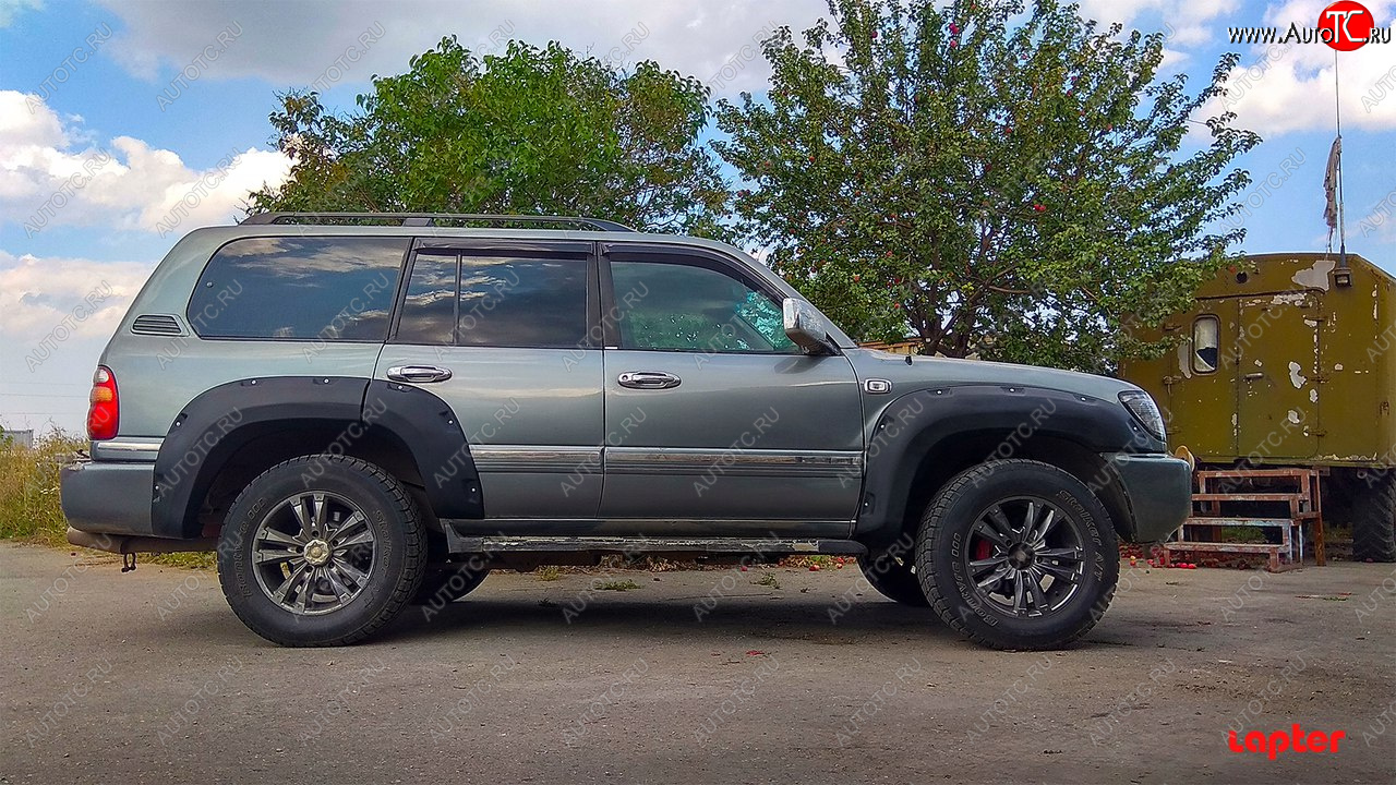 21 449 р. Комплект расширителей арок LAPTER (50 мм)  Toyota Land Cruiser  100 (1998-2007) дорестайлинг, 1-ый рестайлинг, 2-ой рестайлинг  с доставкой в г. Воронеж