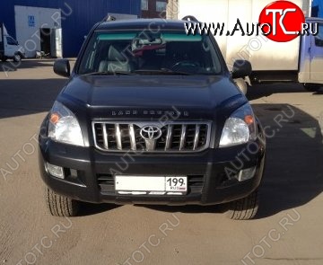 999 р. Дефлектор капота Russtal Toyota Land Cruiser Prado J120 (2002-2009)  с доставкой в г. Воронеж