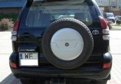 10 349 р. Спойлер CT v1  Toyota Land Cruiser Prado  J120 (2002-2009) (Неокрашенный)  с доставкой в г. Воронеж. Увеличить фотографию 2