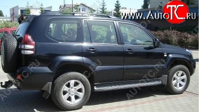 10 349 р. Спойлер CT v1  Toyota Land Cruiser Prado  J120 (2002-2009) (Неокрашенный)  с доставкой в г. Воронеж