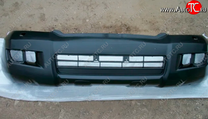 31 999 р. Передний бампер TOYOTA Toyota Land Cruiser Prado J120 (2002-2009) (Неокрашенный)  с доставкой в г. Воронеж