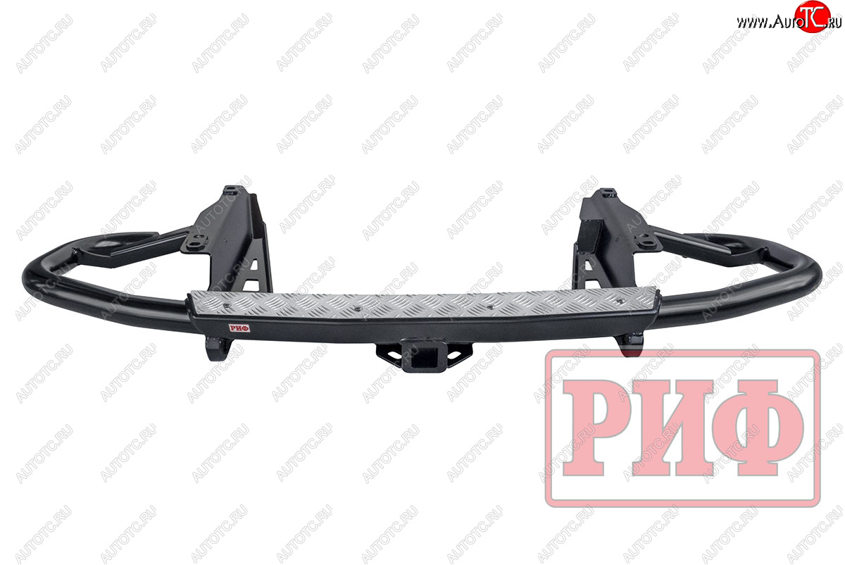 48 999 р. Бампер задний силовой РИФ  Toyota Land Cruiser Prado  J120 (2002-2009) (С квадратом под фаркоп)  с доставкой в г. Воронеж