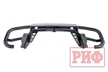 48 999 р. Бампер задний силовой РИФ  Toyota Land Cruiser Prado  J120 (2002-2009) (С квадратом под фаркоп)  с доставкой в г. Воронеж. Увеличить фотографию 6
