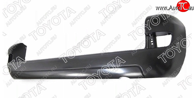 24 599 р. Задний бампер TOYOTA  Toyota Land Cruiser Prado  J120 (2002-2009) (неокрашенный)  с доставкой в г. Воронеж
