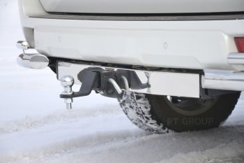 18 929 р. Фаркоп PT GROUP /съемный квадрат/ с НЕРЖ накладкой TOYOTA LC 200 2007-/ LEXUS LX 2016-2021  Lexus GX460 J150 дорестайлинг (2009-2013)  с доставкой в г. Воронеж. Увеличить фотографию 2