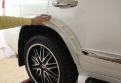 17 499 р. Накладки на колёсные арки Alterego Toyota Land Cruiser 200 1-ый рестайлинг (2012-2015) (Неокрашенные)  с доставкой в г. Воронеж. Увеличить фотографию 2