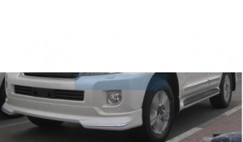 12 999 р. Накладка на передний бампер SAT  Toyota Land Cruiser  200 (2012-2015) 1-ый рестайлинг (Неокрашенная)  с доставкой в г. Воронеж. Увеличить фотографию 2