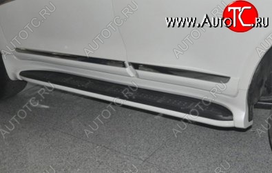 32 399 р. Пороги CT Toyota Land Cruiser 200 1-ый рестайлинг (2012-2015)  с доставкой в г. Воронеж