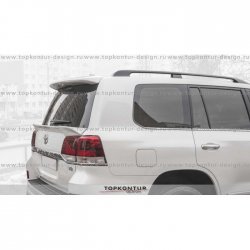 8 149 р. Спойлер TopKontur Design (нижний) Toyota Land Cruiser 200 1-ый рестайлинг (2012-2015) (Неокрашенный)  с доставкой в г. Воронеж. Увеличить фотографию 2