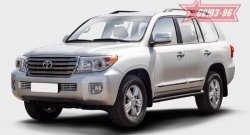 9 499 р. Декоративный элемент воздухозаборника Souz-96 (d16)  Toyota Land Cruiser  200 (2012-2015) 1-ый рестайлинг  с доставкой в г. Воронеж. Увеличить фотографию 1