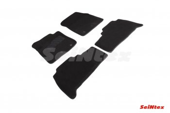 Комплект ворсовых ковриков в салон Seintex (3D) Toyota Land Cruiser  200 (2012-2015) 1-ый рестайлинг