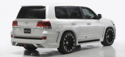 9 299 р. Лип спойлер WALD Toyota Land Cruiser 200 2-ой рестайлинг (2015-2021) (Неокрашенный)  с доставкой в г. Воронеж. Увеличить фотографию 3