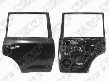 Правая дверь задняя SAT Toyota Land Cruiser  200 (2015-2021) 2-ой рестайлинг