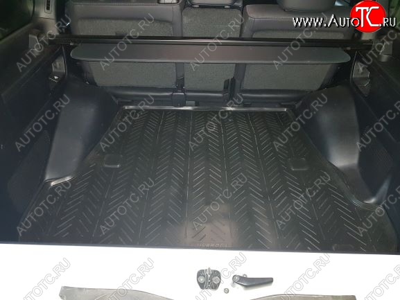 1 879 р. Коврик в багажник Aileron (5 мест)  Toyota Land Cruiser  200 (2015-2021) 2-ой рестайлинг  с доставкой в г. Воронеж