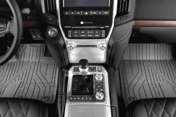 5 999 р. Коврик в салони премиум-класса Kvest Toyota Land Cruiser 200 2-ой рестайлинг (2015-2021)  с доставкой в г. Воронеж. Увеличить фотографию 2