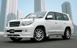 15 349 р. Накладки на колёсные арки JAOS  Toyota Land Cruiser  200 (2007-2012) дорестайлинг (Неокрашенные)  с доставкой в г. Воронеж. Увеличить фотографию 1