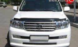 17 299 р. Накладка Goldman на передний бампер Toyota Land Cruiser 200 дорестайлинг (2007-2012) (Неокрашенная)  с доставкой в г. Воронеж. Увеличить фотографию 1