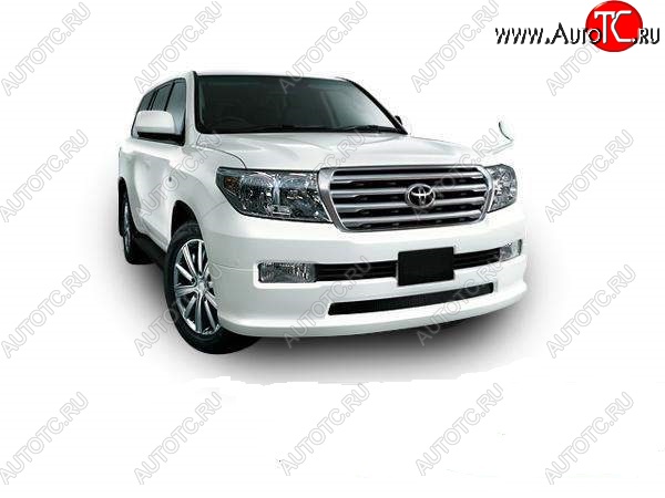 12 799 р. Накладка на передний бампер Modellista Toyota Land Cruiser 200 дорестайлинг (2007-2012) (Неокрашенная)  с доставкой в г. Воронеж
