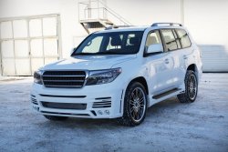 26 249 р. Передний бампер ZEUS LUV LINE Toyota Land Cruiser 200 дорестайлинг (2007-2012) (Неокрашенный)  с доставкой в г. Воронеж. Увеличить фотографию 3