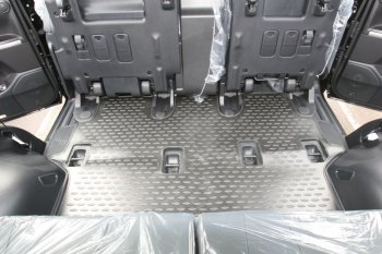 1 239 р. Комплект 3D ковриков салона Element (полиуретан) Toyota Land Cruiser 200 дорестайлинг (2007-2012) (Серые)  с доставкой в г. Воронеж. Увеличить фотографию 2