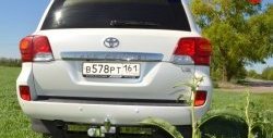 65 999 р. Фаркоп Лидер Плюс (c нерж. пластиной)  Toyota Land Cruiser  200 (2007-2012) дорестайлинг (Без электропакета)  с доставкой в г. Воронеж. Увеличить фотографию 2
