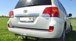 Фаркоп Лидер Плюс (c нерж. пластиной) Toyota Land Cruiser  200 (2007-2012) дорестайлинг