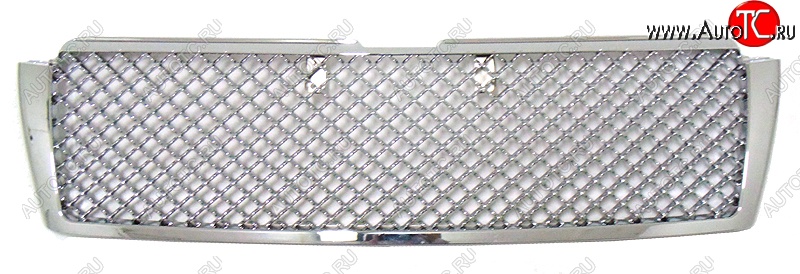 9 649 р. Решётка радиатора (сетка/хром) SAT Toyota Land Cruiser Prado J150 дорестайлинг (2009-2013)  с доставкой в г. Воронеж