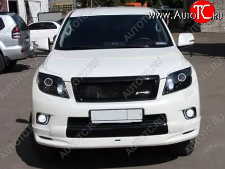 5 899 р. Решётка радиатора TRD Sport  Toyota Land Cruiser Prado  J150 (2009-2013) дорестайлинг (Неокрашенная)  с доставкой в г. Воронеж