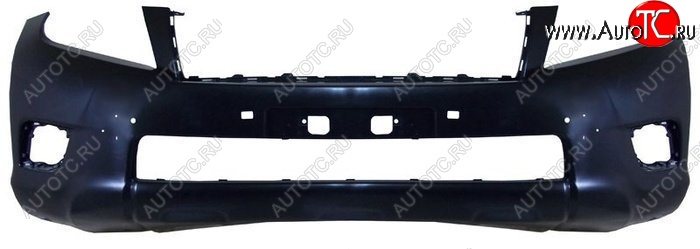 4 849 р. Передний бампер SAT  Toyota Land Cruiser Prado  J150 (2009-2013) дорестайлинг (Неокрашенный)  с доставкой в г. Воронеж