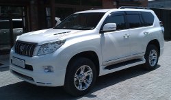 14 099 р. Пластиковые пороги Mz SPEED Toyota Land Cruiser Prado J150 дорестайлинг (2009-2013)  с доставкой в г. Воронеж. Увеличить фотографию 1