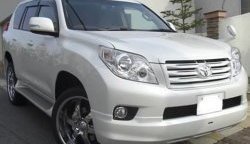 3 489 р. Решётка радиатора Elford Toyota Land Cruiser Prado J150 дорестайлинг (2009-2013) (Неокрашенная)  с доставкой в г. Воронеж. Увеличить фотографию 2