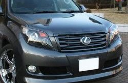 3 489 р. Решётка радиатора Elford  Toyota Land Cruiser Prado  J150 (2009-2013) дорестайлинг (Неокрашенная)  с доставкой в г. Воронеж. Увеличить фотографию 1