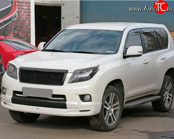 4 649 р. Решётка радиатора TRD Toyota Land Cruiser Prado J150 дорестайлинг (2009-2013) (Неокрашенная)  с доставкой в г. Воронеж