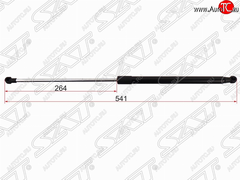 599 р. Газовый упор капота SAT Toyota Land Cruiser Prado J150 дорестайлинг (2009-2013)  с доставкой в г. Воронеж