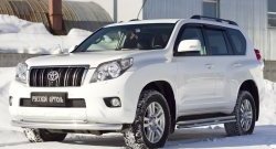 979 р. Зимняя заглушка решетки переднего бампера РА  Toyota Land Cruiser Prado  J150 (2009-2013) дорестайлинг  с доставкой в г. Воронеж. Увеличить фотографию 3