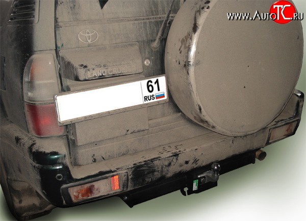 67 999 р. Фаркоп (левый руль) Лидер Плюс Toyota Land Cruiser 90 (1996-2000) (Без электропакета)  с доставкой в г. Воронеж
