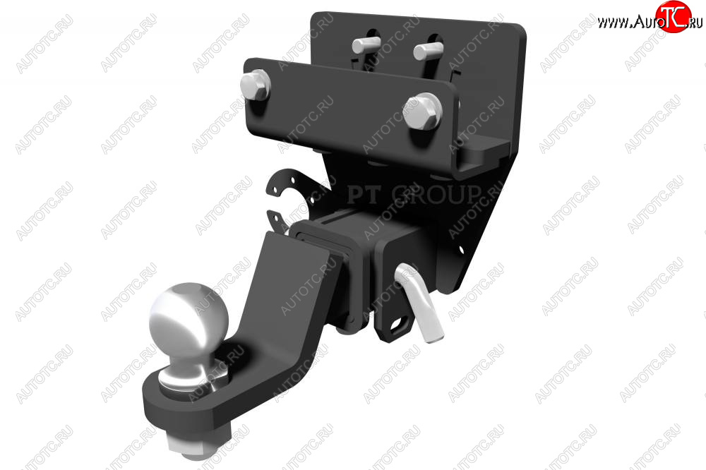 17 469 р. Фаркоп Petroil Tuning (съемный квадрат)  Toyota Land Cruiser  J300 (2021-2025) дорестайлинг  с доставкой в г. Воронеж