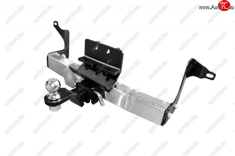 16 519 р. Фаркоп Petroil Tuning (съемный квадрат)  Toyota Land Cruiser  J300 (2021-2025) дорестайлинг (с нержавеющей накладкой)  с доставкой в г. Воронеж