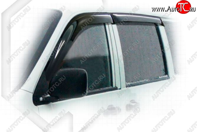 2 079 р. Дефлектор капота (R40G, R50G) CA-Plastiс Toyota LiteAce Noah (1996-2001) (Classic полупрозрачный, Без хром.молдинга)  с доставкой в г. Воронеж