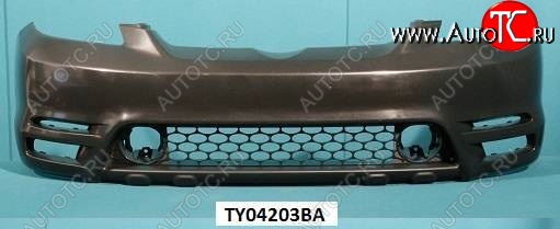 27 999 р. Передний бампер TYG Toyota Matrix E130 (2003-2008) (Неокрашенный)  с доставкой в г. Воронеж
