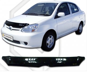 Дефлектор капота CA-Plastiс Toyota Platz  рестайлинг (2002-2005)