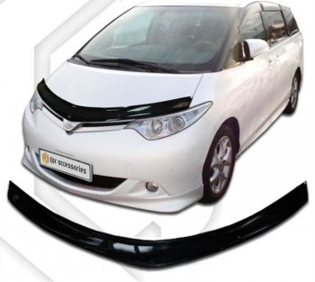 Дефлектор капота CA-Plastiс Toyota Previa  3 (2006-2009) дорестайлинг