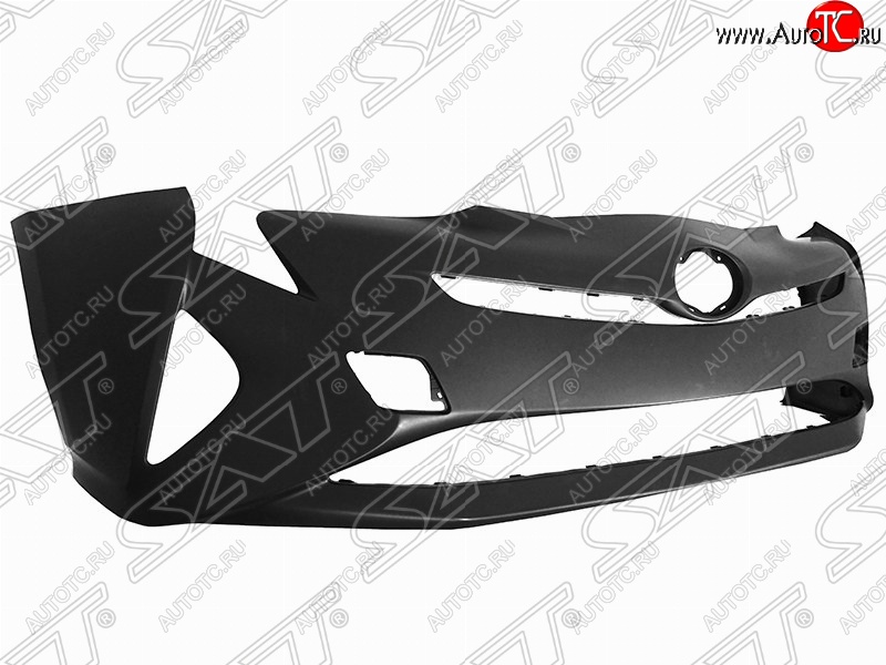 4 949 р. Передний бампер SAT Toyota Prius XW50 дорестайлинг (2015-2018) (Неокрашенный)  с доставкой в г. Воронеж